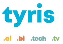 logo tyris software con divisiones
